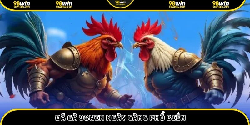 Đá gà 98WIN ngày càng phổ biến